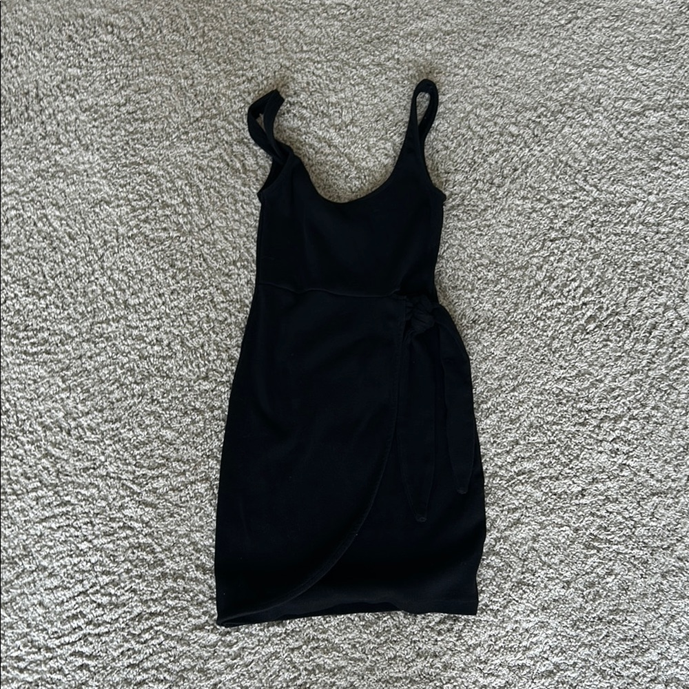 Zara Black Bodycon Mini Dress